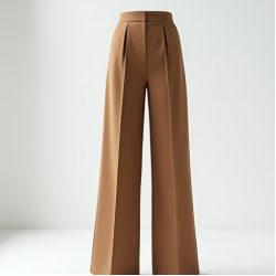 Women's Classic High Waist Wide Leg Pants