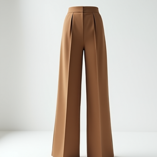 Women's Classic High Waist Wide Leg Pants