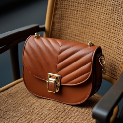 Women's Quilted Saddle Crossbody