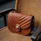 Women's Quilted Saddle Crossbody
