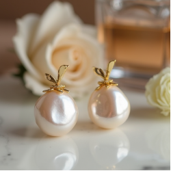 Women's Pearl Drop Earrings