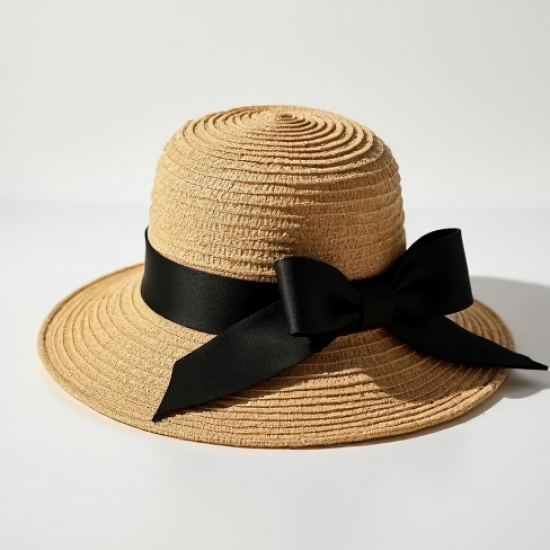 Straw Cloche Hat