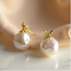 Women's Pearl Drop Earrings