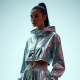 Women's High-Shine Windbreaker Set