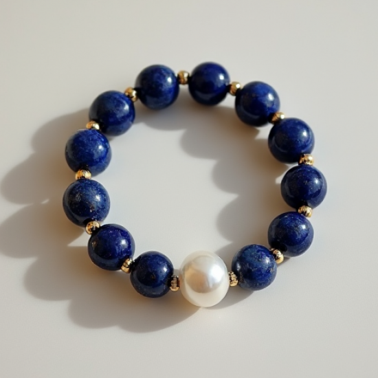 Women's Mixed Pearl & Bead Bracelet