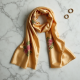 Women's Embroidered Silk Scarf