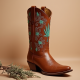 Women's Embroidered Cowboy Boot
