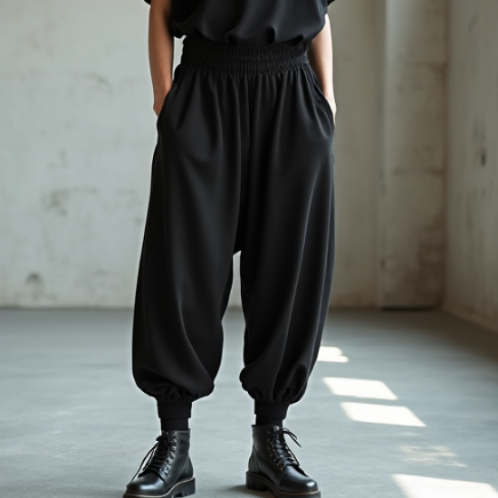 Women's Dropped Crotch Pants