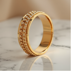 Women's Double Chain Bangle