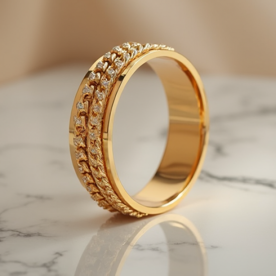 Women's Double Chain Bangle