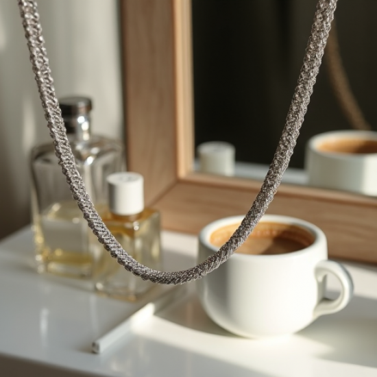 Women's Simple Silver Chain Necklace