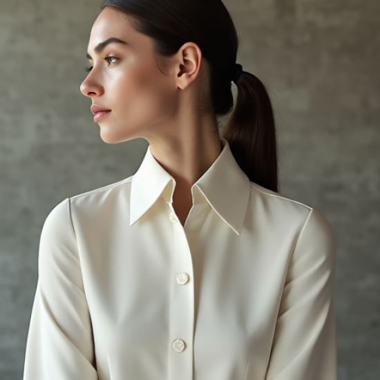 Women's Intellectual Collar Shirt
