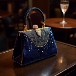 Women's Embellished Top-Handle Bag