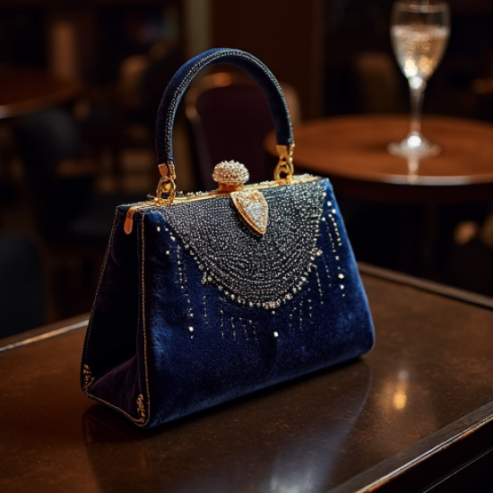 Women's Embellished Top-Handle Bag