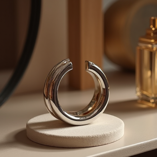 Women's Mixed Metal Ear Cuff