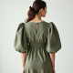 Women's Bold Shoulder Smock Top