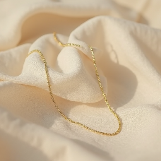 Women's Delicate Thin Chain Necklace