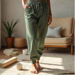 Women's Drawstring Waist Joggers