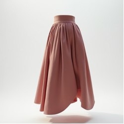 Women's Petal-Shaped Statement Skirt