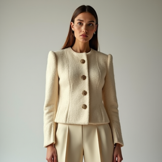 Women's Short Textured Jacket