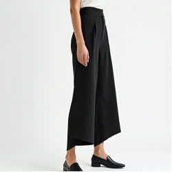 Women's Asymmetric Hem Culottes