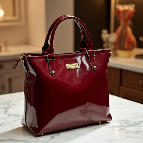 Women's Patent Leather Top-Handle