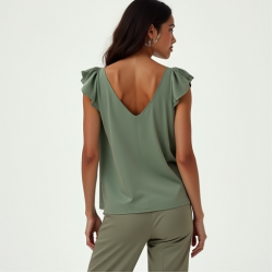 Women's Flutter Sleeve Tank