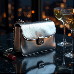 Women's Foil Finish Crossbody