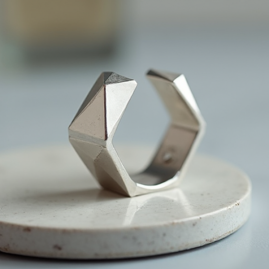 Women's Geometric Ear Cuff - Deluxe Edition