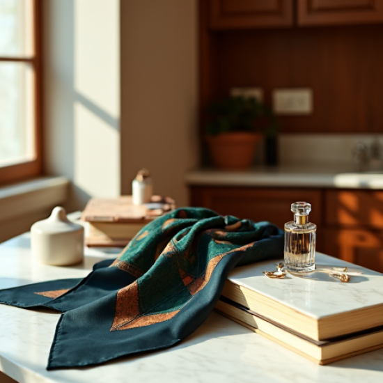 Geometric Pattern Scarf