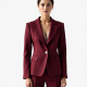Women's Sculpted Shoulder Blazer