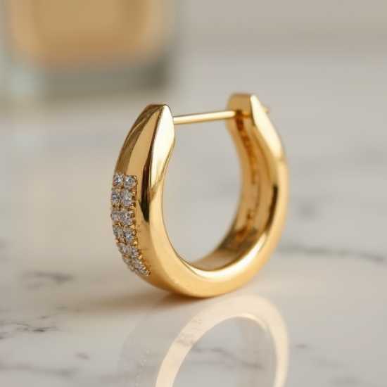 Women's Metallic Ear Climber