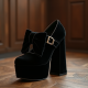 Women's Bow Detail Platform Mary Jane