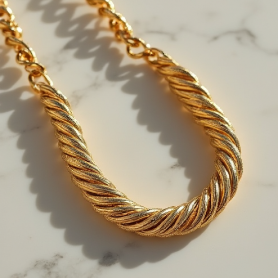 Women's Chunky Rope Chain Necklace