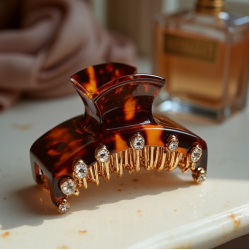 Women's Crystal Claw Hair Clip