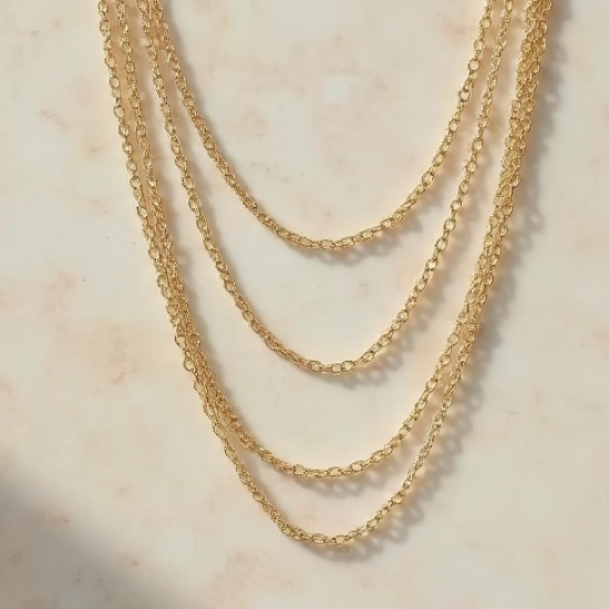 Women's Simple Layered Thin Chain