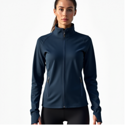 Women's Funnel Neck Track Jacket