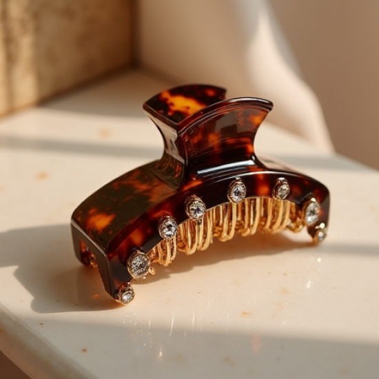 Women's Crystal Claw Hair Clip