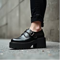 Women's Thick Sole Mary Jane - Vintage Style