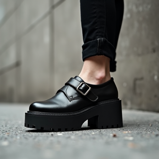 Women's Thick Sole Mary Jane - Vintage Style