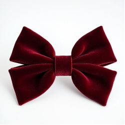 Women's Embroidered Hair Bow