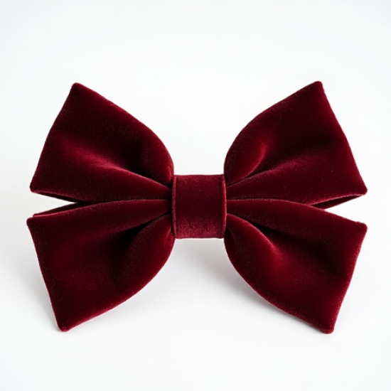 Women's Embroidered Hair Bow