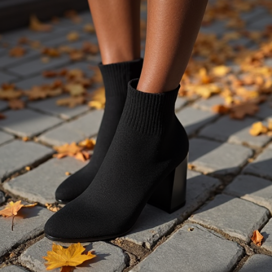 Women's Stretch Sock Bootie