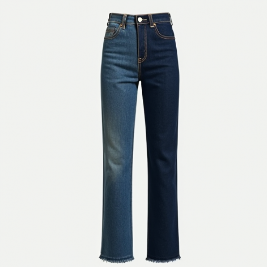 Women's Contrast Panel Denim
