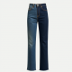 Women's Contrast Panel Denim