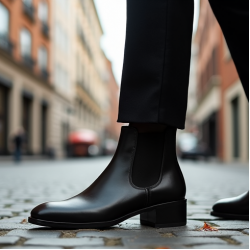 Women's Square Block Heel Bootie