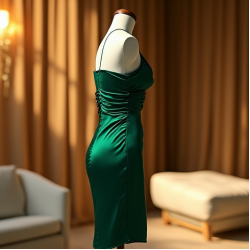 Women's Ruched Bodycon Dress