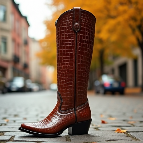 Women's Textured Western Over-the-Knee