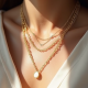 Women's Simple Layered Thin Chain