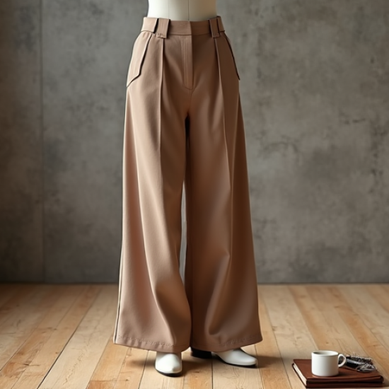 Women's Tucked Lantern Leg Pants